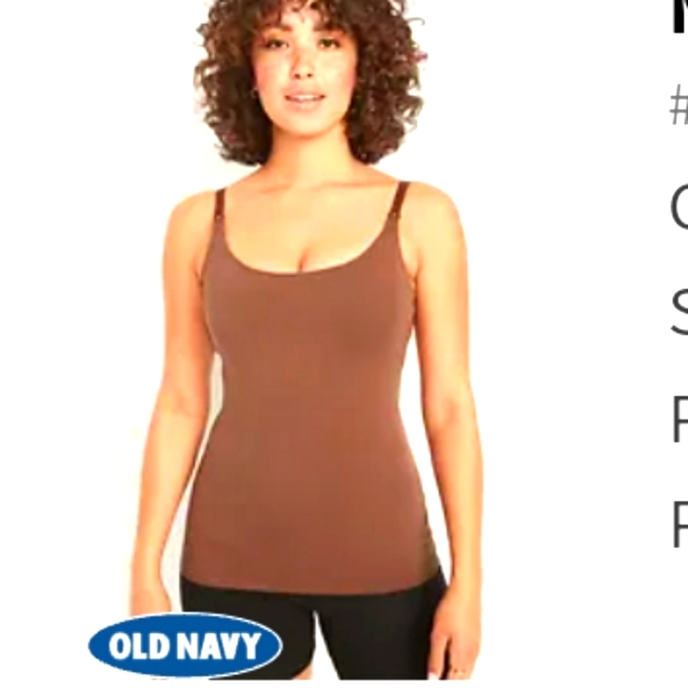 Old navy Maternity nursing cami xxl clip down brown